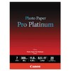 Canon 2768B022 Photo Paper Pro Platinum, 8.5 x 11 Inches,