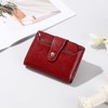 BVEOGMRO Small Wallet Women RFID Blocking Bifold Wallets Vegan Leather