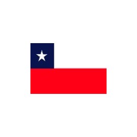 Chile Flag 4ft x 6ft Nylon - Outdoor