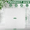Shower Mat Non Slip,Soft Square Shower Mat with Drain,24 x