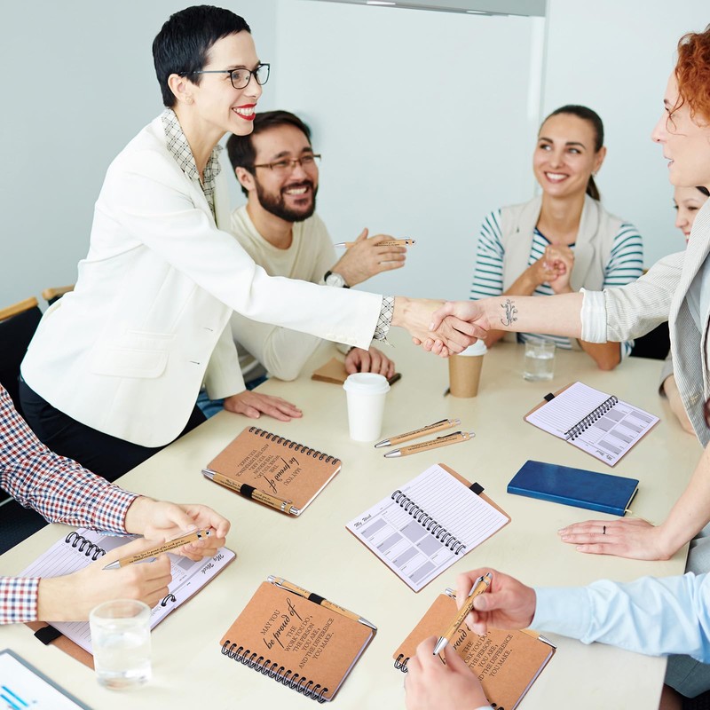 40 Pcs Employee Appreciation Gifts Weekly Planner Notebooks Inspirational Spiral