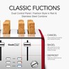 Geek Chef 4 Slice toaster, Best Rated Prime Retro Bagel