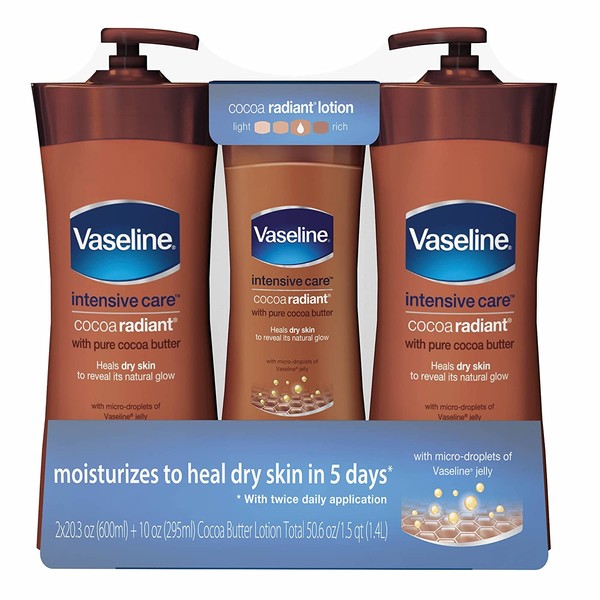 Vaseline Cocoa Butter Pack, 50.6 Ounce