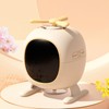Aroma Diffuser Digital Display Low Noise Rotatable Blade Cute Shape
