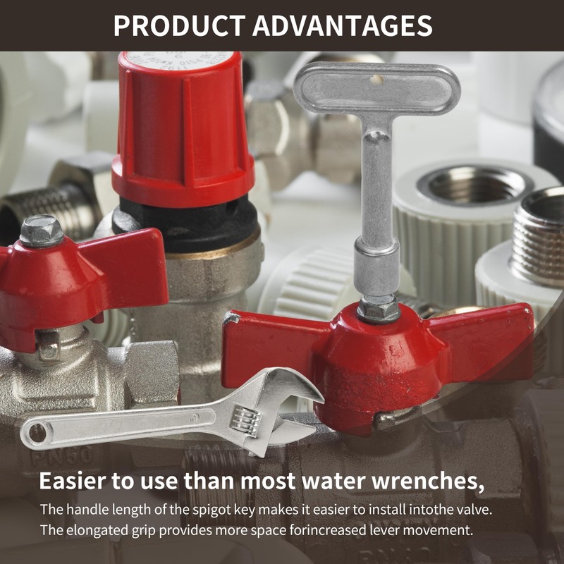 CMLY Hydrant Key, Upgrade Hydrant key for Water Spigot Key