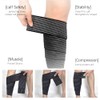 Elfzone Elastic Bandage Wrap with Velcro - 4 Packs -