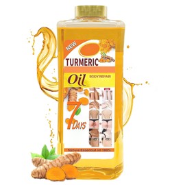 cijikos Soft 7 oil, Soft 7 Turmeric Oil, Soft 7 Turmeric oil for skin, Turmeric Oil For face and Body, Natural Moisturizing Nourishing for Face and Body Oil For All Skin Types (7 oz/Bottle)