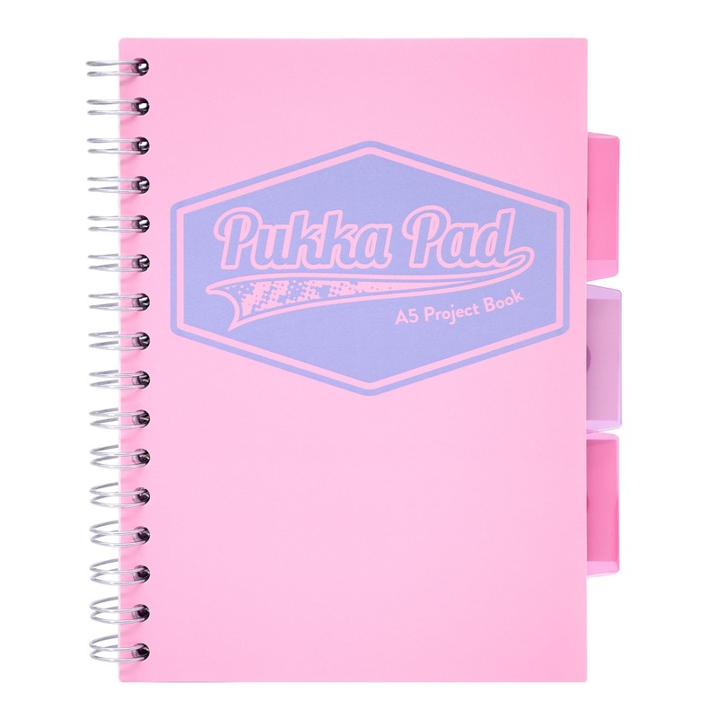 Pukka Pad Pastel Project Book A5, Pack of 3