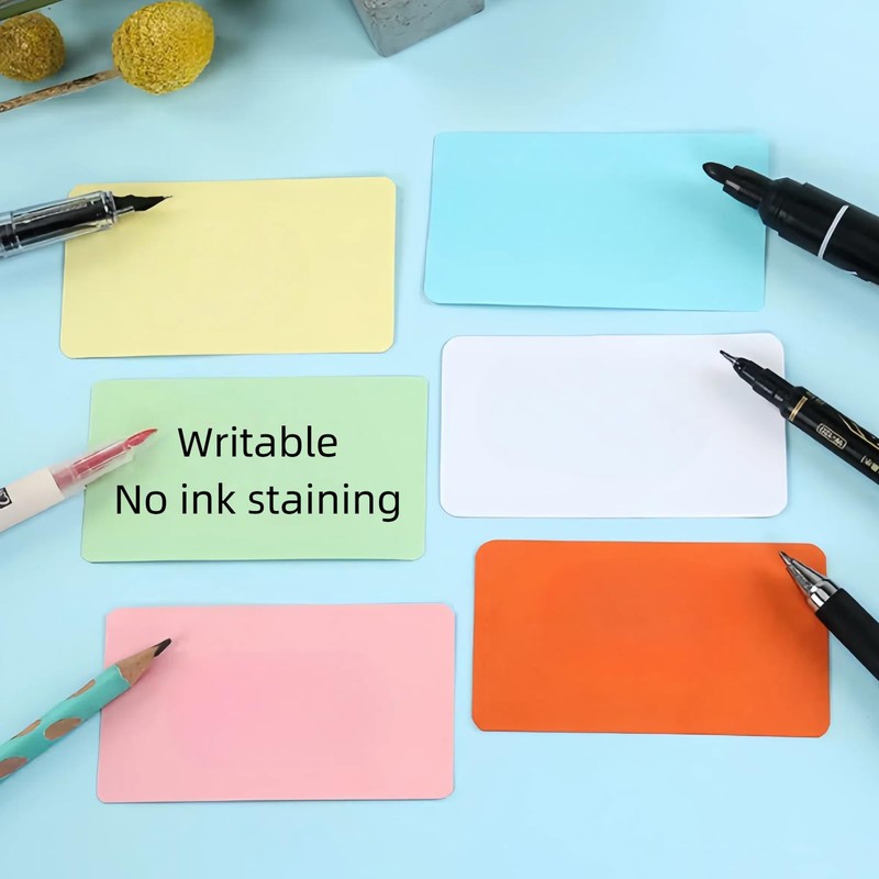 1 Box Blank Business Cards in 100PCS White Message Cards