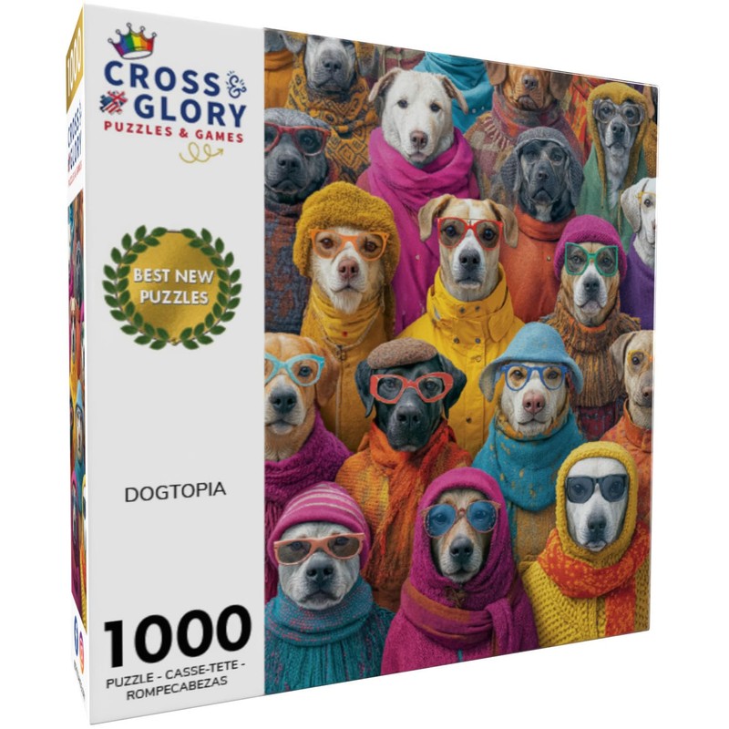 Cross & Glory - Whiskered World: A Kitty Kaleidoscope -
