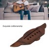 Wooden Guitar Bridge Swallow Shape Rosewood Delicate Acoustic Guitar Bridge