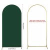 Unbranded 3.3x7ft Green Arch Wall Backdrop Emerald Round Top Backdrop