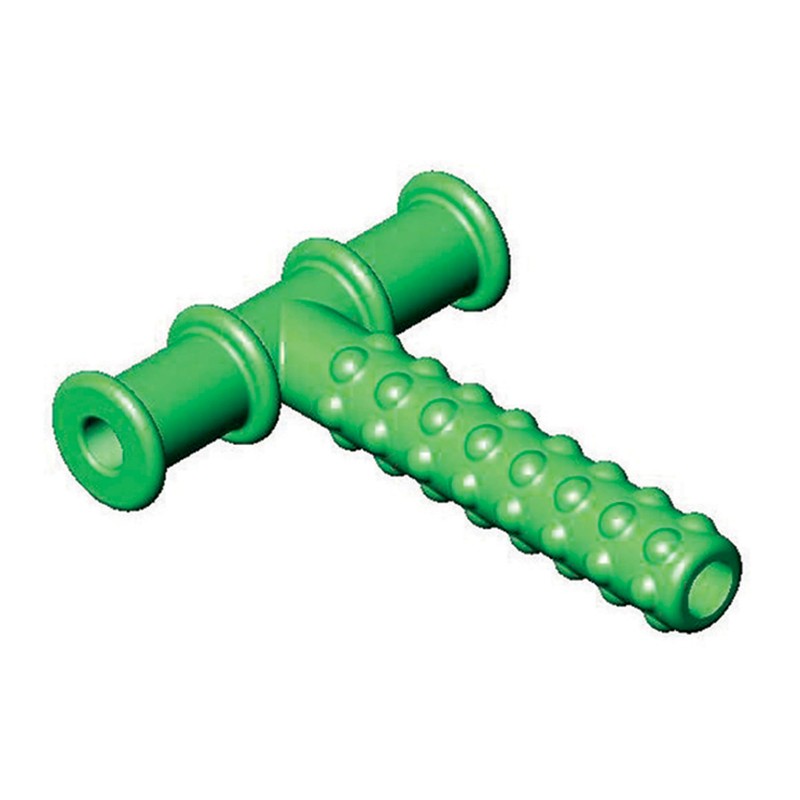 Speech P.A. Mordedor Oral Chewy Tube Verde con Texturas