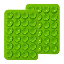SOKIMBOX - 2 ventosas de silicona para teléfono celular, ventosas antideslizantes para teléfono celular, ventosas antideslizantes de tamaño pequeño, asistente de fotos para teléfono celular, asistente