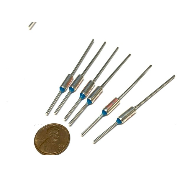 6 Pieces TF 90C 194F Thermal Fuse cutoff ry mini