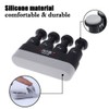 Finger Strengthener,4 Tension Adjustable Hand Grip Exerciser Ergonomic Silicone Trainer