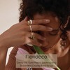 Florideco Stackable Rings for Women Non Tarnish 14K Gold Plated