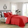 Queen Linens 3PCS Cotton Christmas Tree Oversized Bedspread Set Coverlet