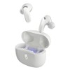 Skullcandy Rail ANC Active Noise Cancelling Wireless Earbuds - Bone/Orange