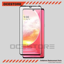 OCESTORE L G G9 / VELVET 5G Screen Protector, (3 Pack) Bubble Free Anti-Fingerprint Anti-Scratch Shatter Proof Full Coverage Tempered Protective Film Fits For L G G9 / VELVET 5G