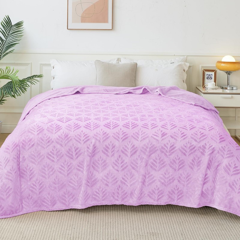 Exclusivo Mezcla Double Size Fleece Blanket for Bed, Super Soft