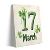 St. Patrick's Day Canvas Wall Art Decor - 8X10 inch