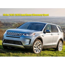 SHIBIDEBAOHUA Side Window Visor Wind Deflector Sun Rain Guards Compatible with 2015-2025 Land Rover Discovery Sport, Tape-On Black