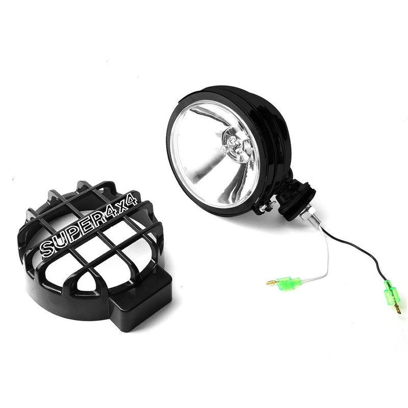 DNA MOTORING FL-6-U+SW-CH-BK 6" Round Fog Lights w/Switch
