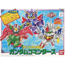 SD Gundam Chibi Warrior Crystal Warrior Gundam Commanders