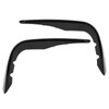 Front Bumper Wind Knife Fin Car Gloss Black Fog Light