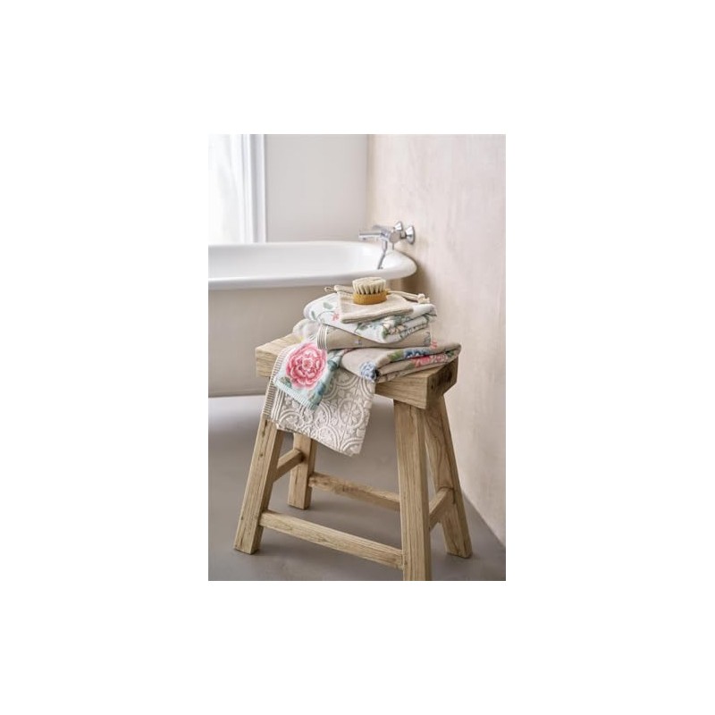 Pip Bath Towel Les Fleurs Colour Blue Size 70 x