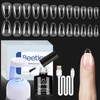 Beetles Kit Uñas Gel Almendra 504 Pzs Extensión Etch X