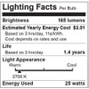 Incandescnt Bulb 25w A19