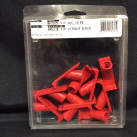 Breeze Tip Adhesive Applicator N-G 10 Pk  Without Guide Red