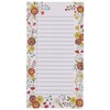 Now Designs Magnetic List It Notepad, Goldenbloom