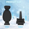 WEINIBAO Car Ice Scraper with Glove, Reusable Ice Scraper with