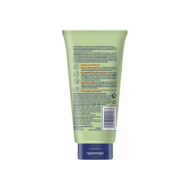 Crema Depilatoria Corporal Nair Vello Grueso Y Oscuro 150 Ml