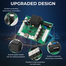 kelegaan SRV7077-050 Circuit Control Board Compatible with PP130 Pellet Stove,Pleasant Hearth PH50PS and PH50CABPS,Replace for SRV7077-050,115/120V