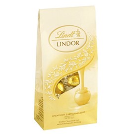 Lindt & Sprüngli Lindor Ball Bag White Pack of 2 x 136 g