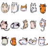 Uonlytech 15Piezas Parche Forma de Gato para Coser y Decorar