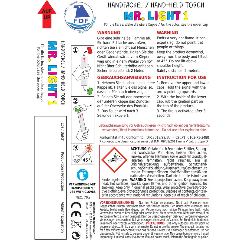 Bengal Torch Mr. Light Type 1 in Blue
