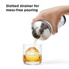 Rabbit 18 oz Glass Cocktail Shaker with Printed Measurements, Multi-Use