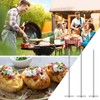 Newtay 12 Pcs Potato Baking Baked Nails, Stainless Steel Potato