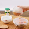 3点セット シリコン蓋 シリコンラップ 密閉蓋 シリコンストレッチ蓋 貯蔵カバー ストレッチリッド 密閉 防塵蓋 調理