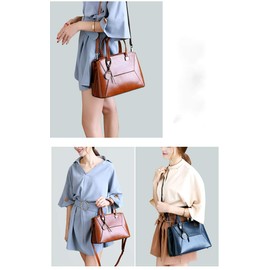 Coolives Women's Bag Small Handbag Handbag Shoulder Bag Leather Disposable, brown, Shopper