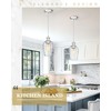 Audickic Pendant Lights Kitchen Island, Modern Brushed Nickel Hanging Lights