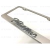 License Plate Frame 1pc 3D CadillacEmblem Badge Stainless Steel Chromed