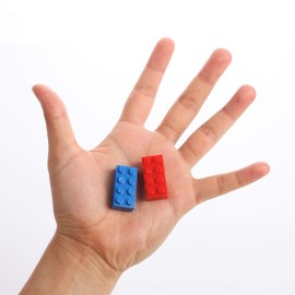 120 Building Blocks 4 x 2, Compatible with All Other Manufacturers, Available in Many Colours, Colourful