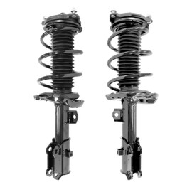 Front Pair Suspension Complete Strut & Coil Spring Assembly Kit Replacement for 2019-2022 Kia Forte FWD