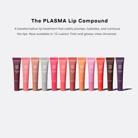 U Beauty The PLASMA Tinted Lip Compound Anti-Wrinkle & Anti-Aging Treatment - Shimmery Plumping Lip Gloss with Hyaluronic Acid, Shea Butter, Salicylic Acid & Peptides to Deeply Hydrate,Fawn- 15 mL